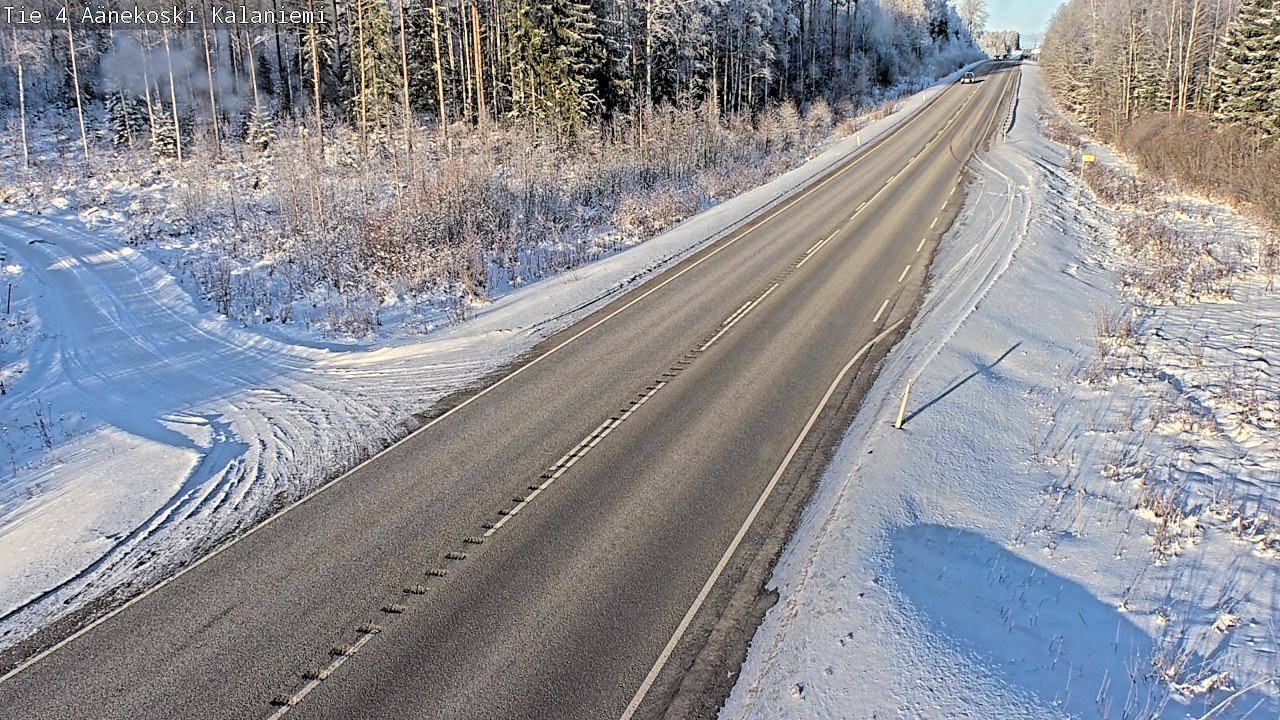 Weather Camera Image Road 4 Äänekoski, Kalaniemi, Äänekoski, Keski-Suomi