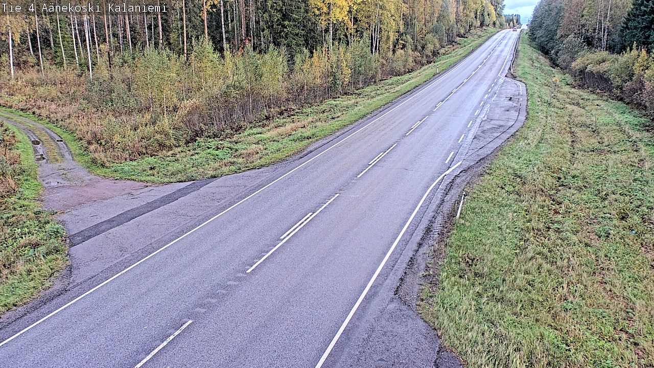 Weather Camera Image Road 4  Äänekoski, Kalaniemi, Äänekoski, Keski-Suomi
