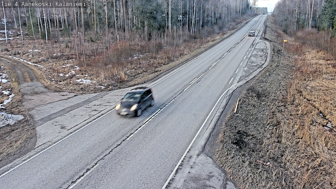 Weather Camera Image Väg 4  Äänekoski, Kalaniemi, Äänekoski, Keski-Suomi