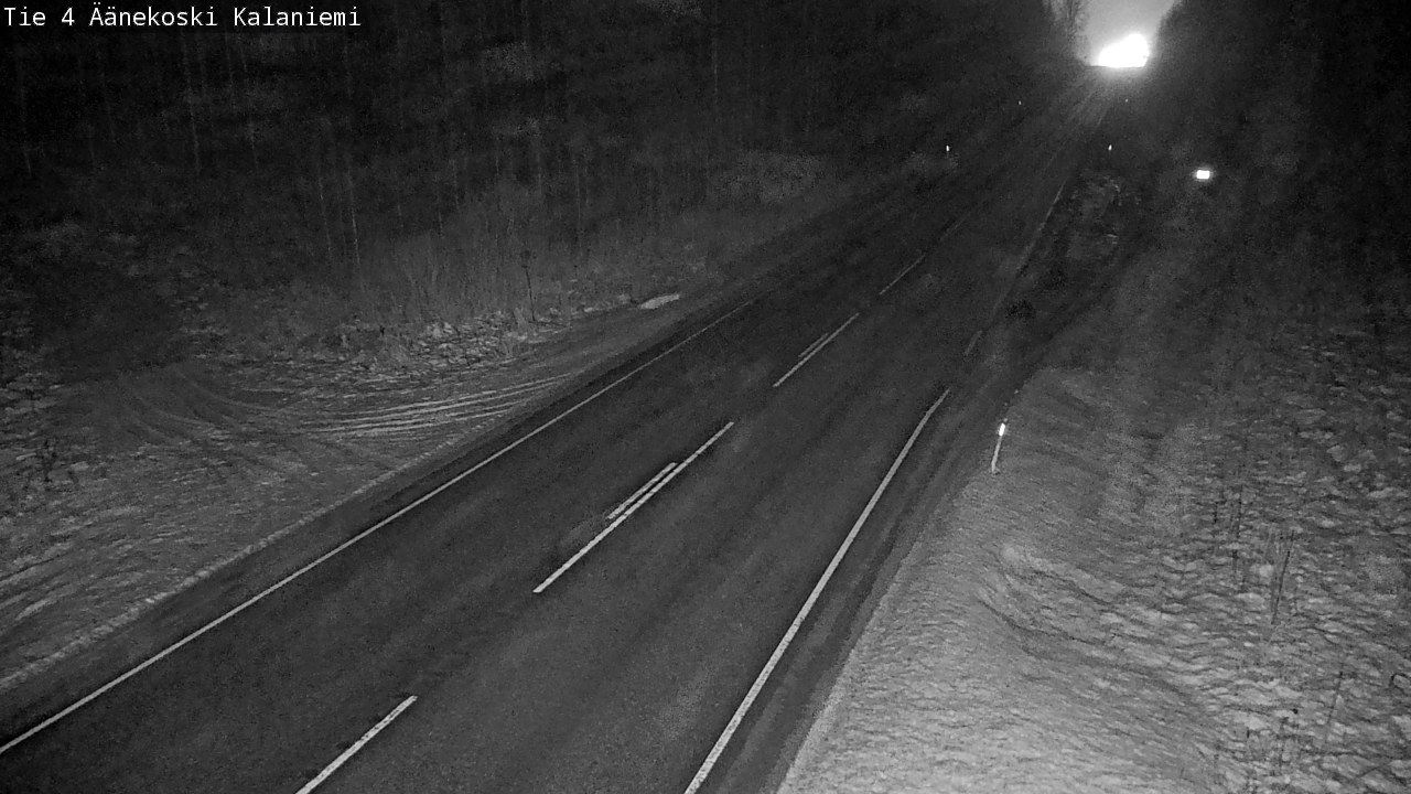 Weather Camera Image Väg 4  Äänekoski, Kalaniemi, Äänekoski, Keski-Suomi