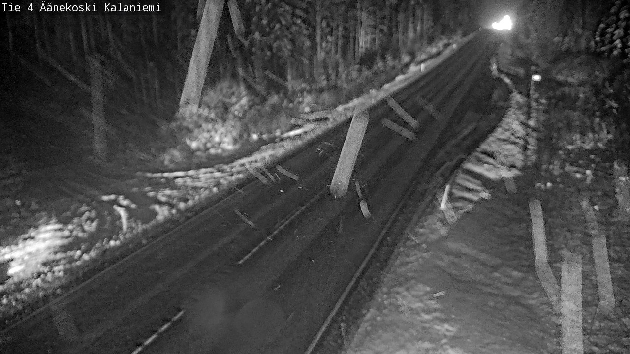 Weather Camera Image Väg 4  Äänekoski, Kalaniemi, Äänekoski, Keski-Suomi