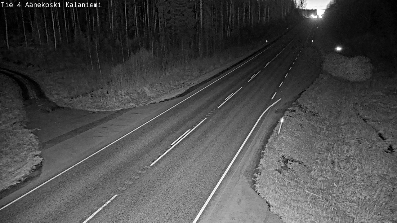 Weather Camera Image Väg 4  Äänekoski, Kalaniemi, Äänekoski, Keski-Suomi