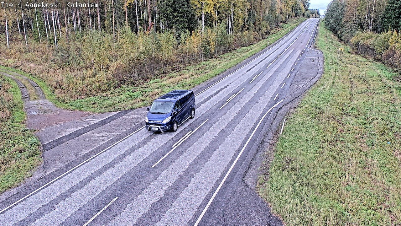 Weather Camera Image Road 4  Äänekoski, Kalaniemi, Äänekoski, Keski-Suomi