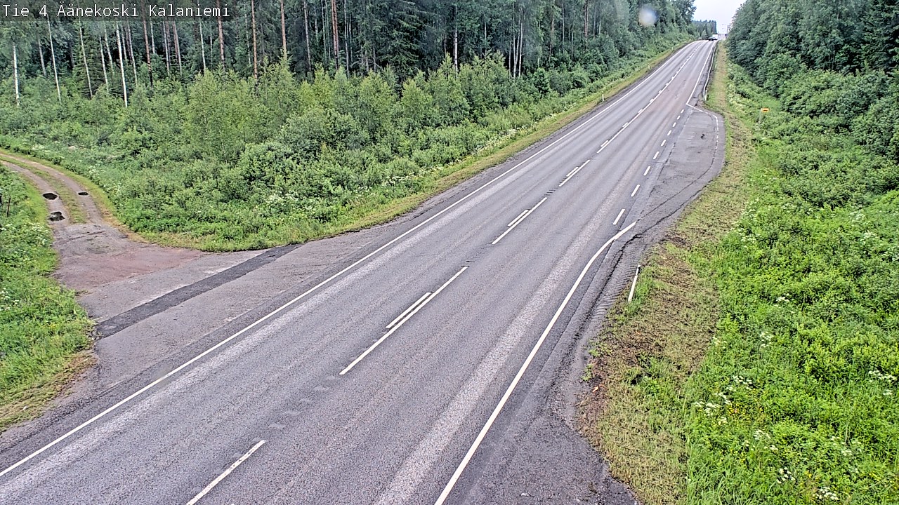 Weather Camera Image Väg 4  Äänekoski, Kalaniemi, Äänekoski, Keski-Suomi