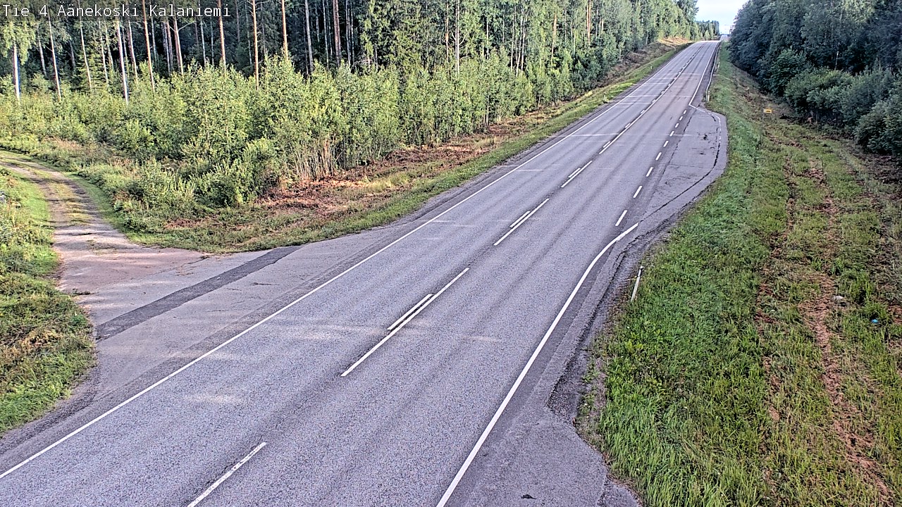 Weather Camera Image Road 4  Äänekoski, Kalaniemi, Äänekoski, Keski-Suomi