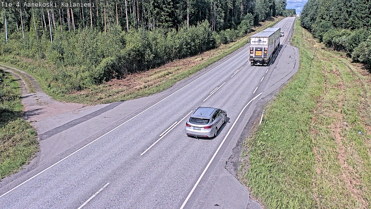 Kelikamerat Kuva Tie 4  Äänekoski, Kalaniemi, Äänekoski, Keski-Suomi