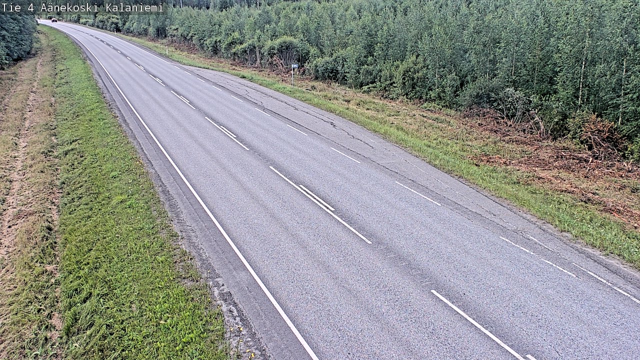 Weather Camera Image Road 4  Äänekoski, Kalaniemi, Äänekoski, Keski-Suomi