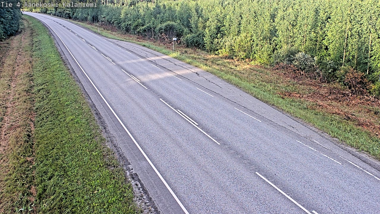 Weather Camera Image Road 4  Äänekoski, Kalaniemi, Äänekoski, Keski-Suomi