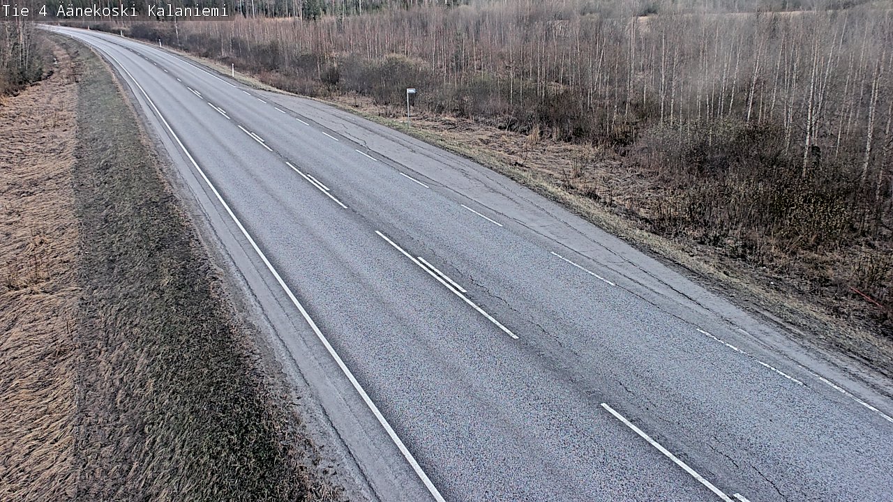 Weather Camera Image Väg 4  Äänekoski, Kalaniemi, Äänekoski, Keski-Suomi