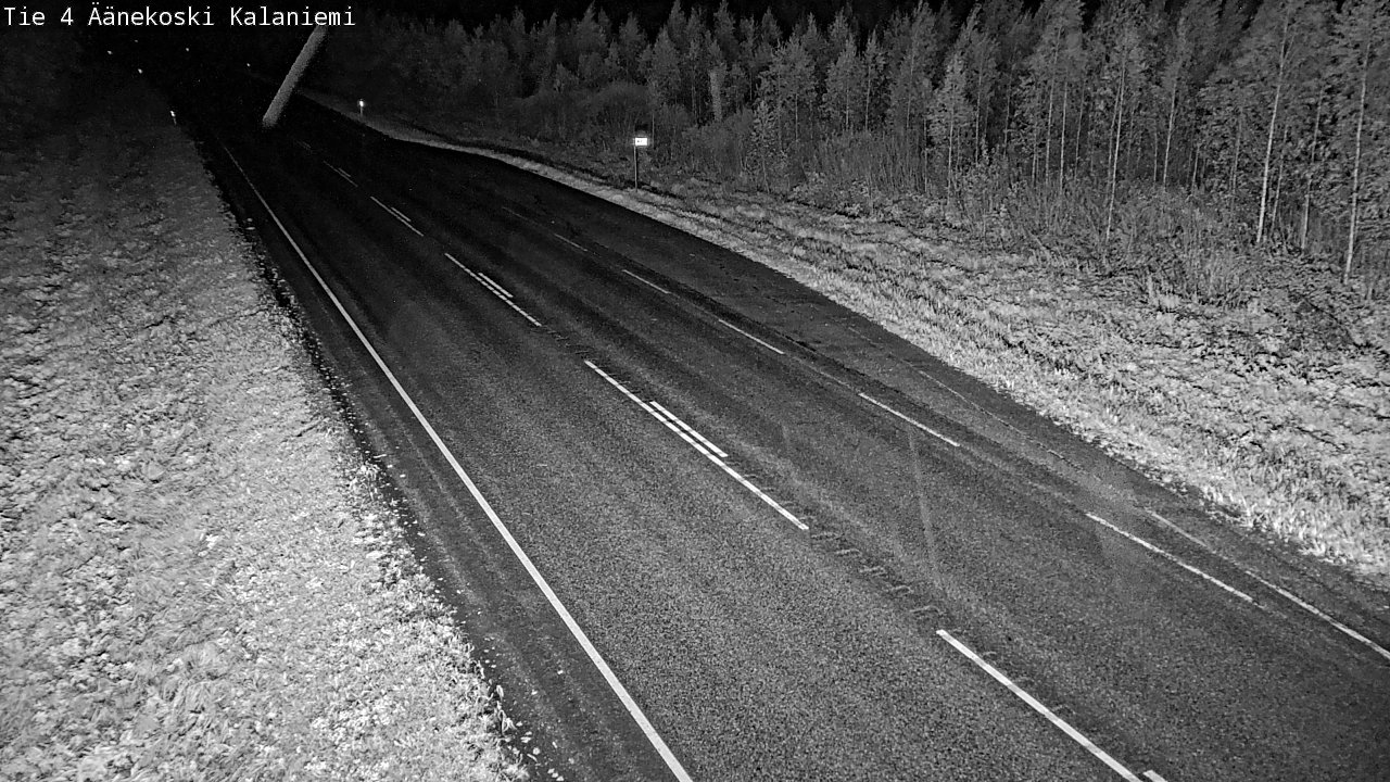 Weather Camera Image Road 4  Äänekoski, Kalaniemi, Äänekoski, Keski-Suomi