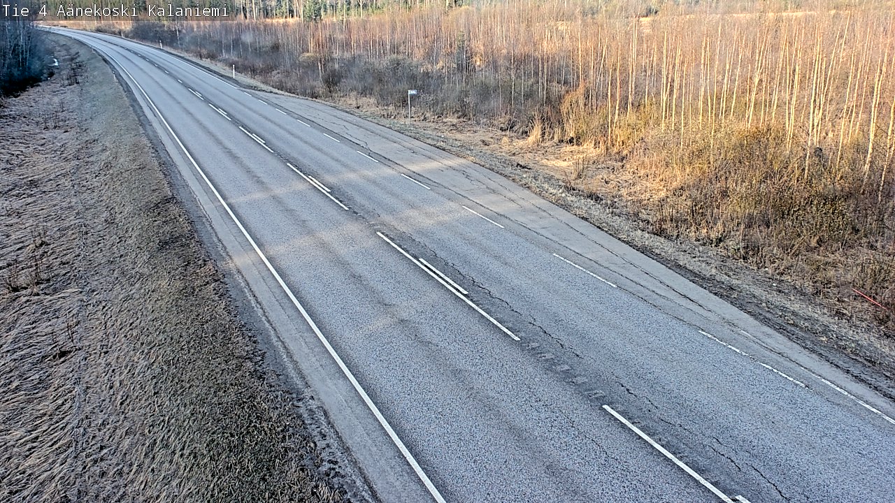 Weather Camera Image Väg 4  Äänekoski, Kalaniemi, Äänekoski, Keski-Suomi
