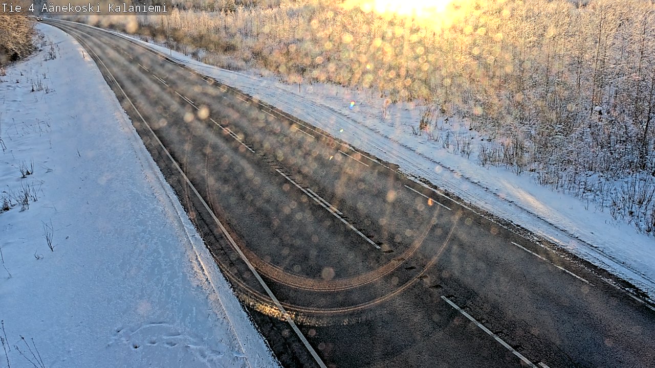 Weather Camera Image Väg 4  Äänekoski, Kalaniemi, Äänekoski, Keski-Suomi