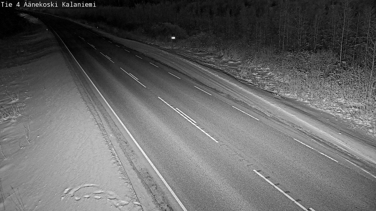 Weather Camera Image Väg 4  Äänekoski, Kalaniemi, Äänekoski, Keski-Suomi