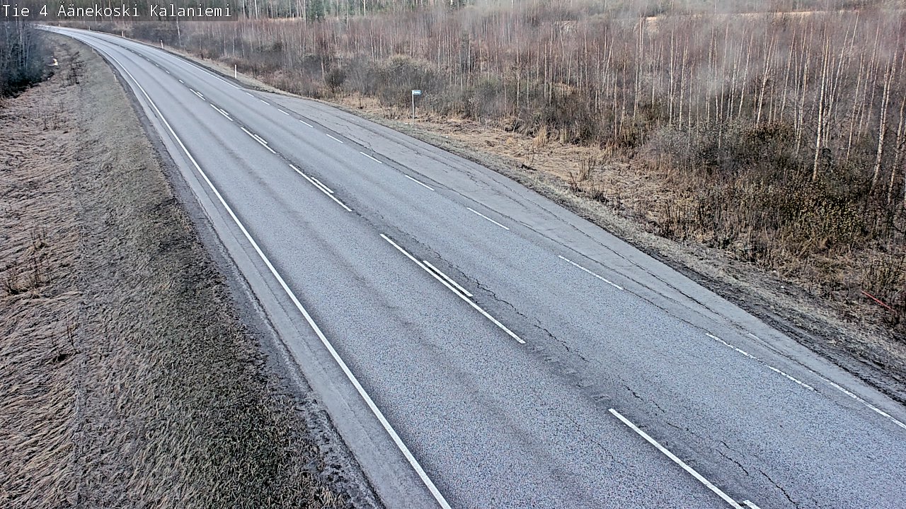 Weather Camera Image Väg 4  Äänekoski, Kalaniemi, Äänekoski, Keski-Suomi