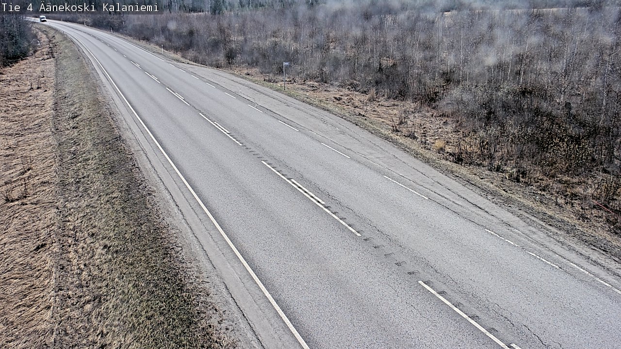 Weather Camera Image Väg 4  Äänekoski, Kalaniemi, Äänekoski, Keski-Suomi