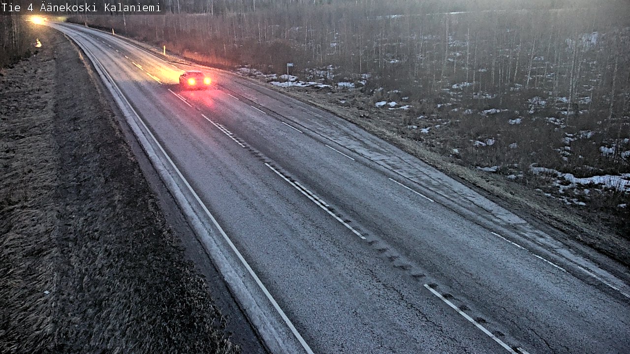 Weather Camera Image Väg 4  Äänekoski, Kalaniemi, Äänekoski, Keski-Suomi