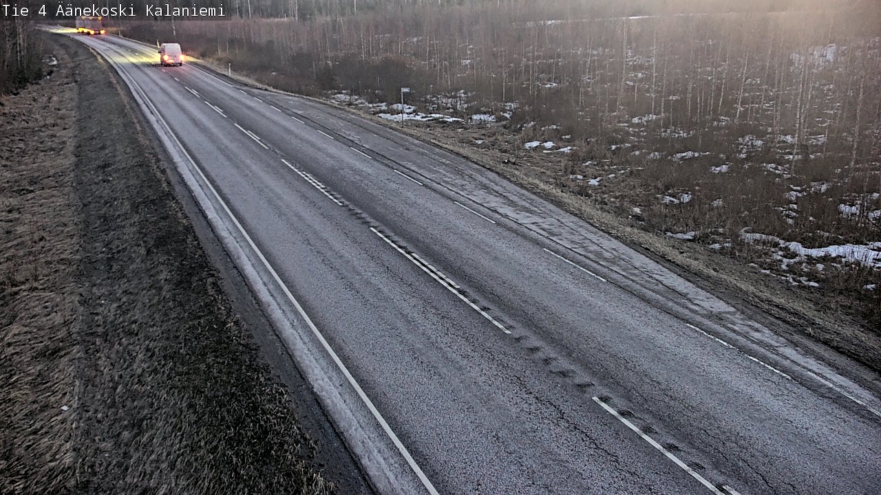 Weather Camera Image Väg 4  Äänekoski, Kalaniemi, Äänekoski, Keski-Suomi
