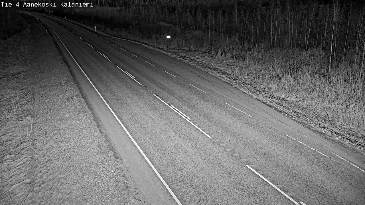 Weather Camera Image Väg 4  Äänekoski, Kalaniemi, Äänekoski, Keski-Suomi