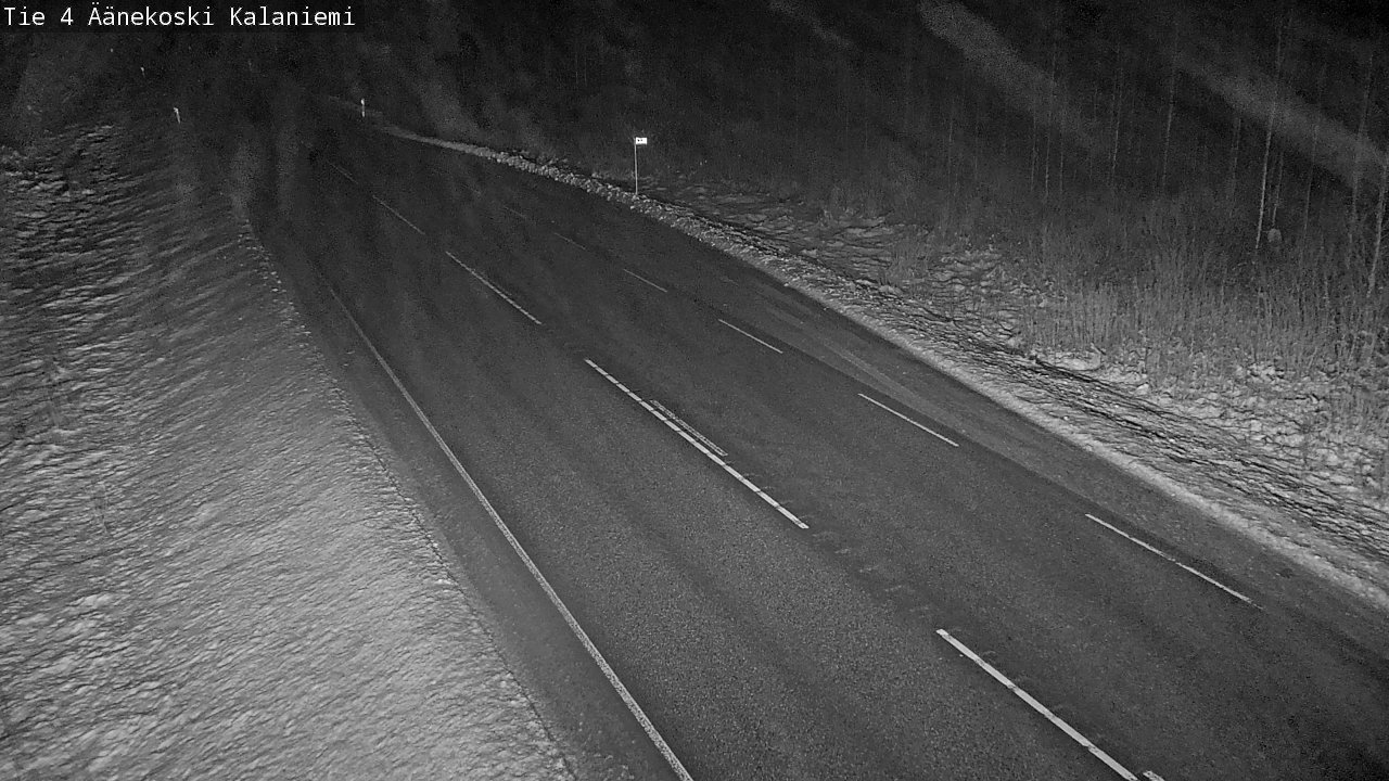 Weather Camera Image Väg 4  Äänekoski, Kalaniemi, Äänekoski, Keski-Suomi