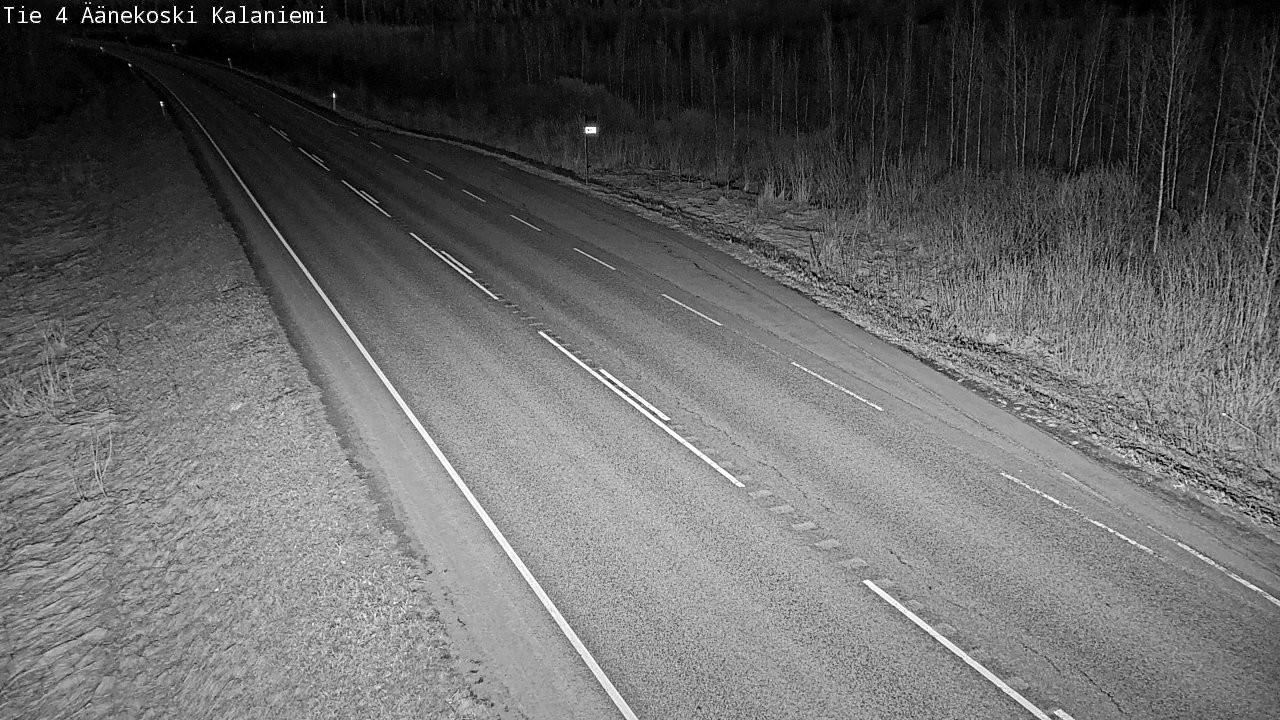 Weather Camera Image Väg 4  Äänekoski, Kalaniemi, Äänekoski, Keski-Suomi