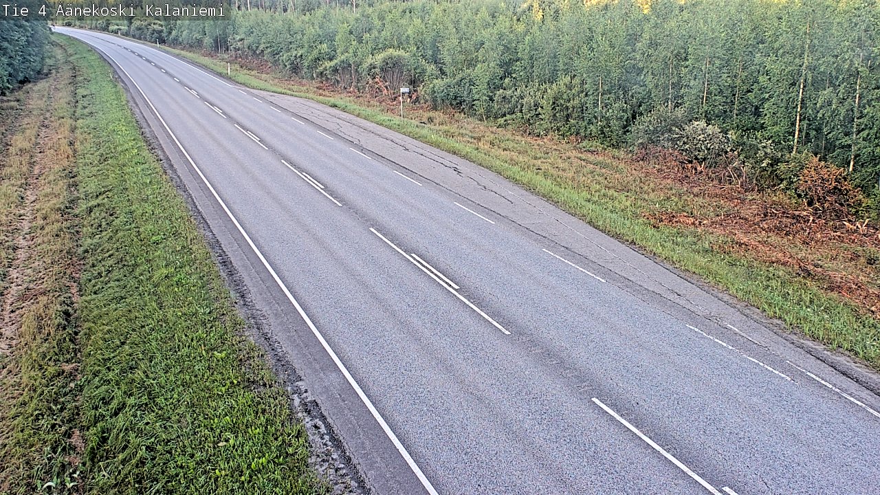 Weather Camera Image Road 4  Äänekoski, Kalaniemi, Äänekoski, Keski-Suomi