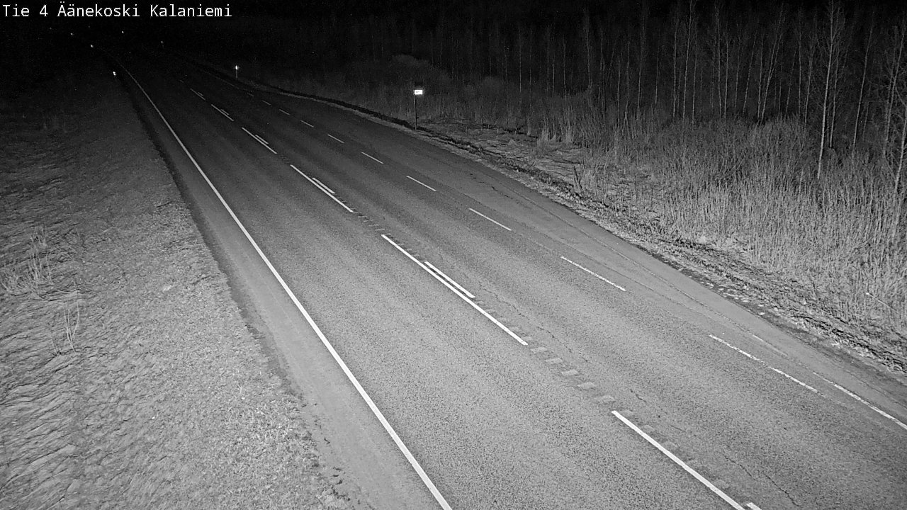 Weather Camera Image Väg 4  Äänekoski, Kalaniemi, Äänekoski, Keski-Suomi