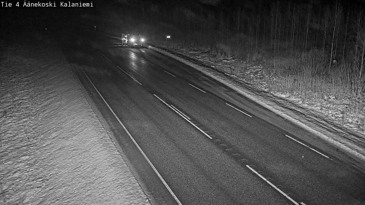 Weather Camera Image Väg 4  Äänekoski, Kalaniemi, Äänekoski, Keski-Suomi