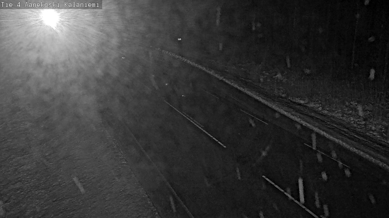 Weather Camera Image Väg 4  Äänekoski, Kalaniemi, Äänekoski, Keski-Suomi