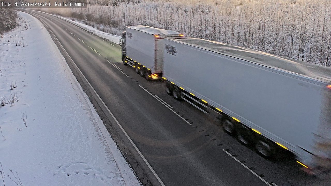 Weather Camera Image Väg 4  Äänekoski, Kalaniemi, Äänekoski, Keski-Suomi