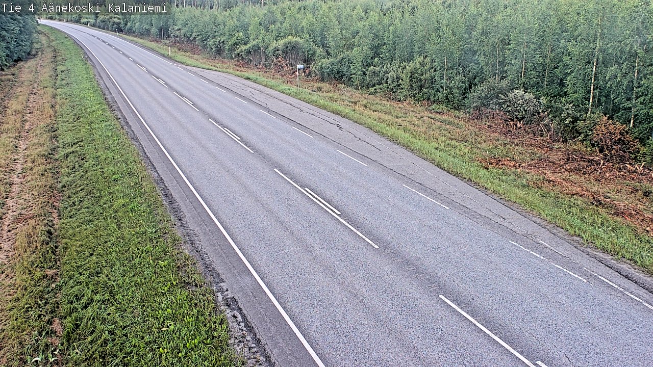 Weather Camera Image Road 4  Äänekoski, Kalaniemi, Äänekoski, Keski-Suomi