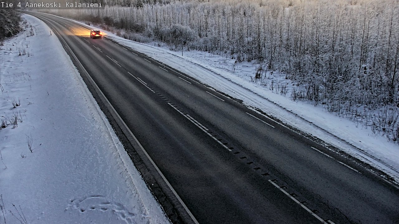 Weather Camera Image Väg 4  Äänekoski, Kalaniemi, Äänekoski, Keski-Suomi
