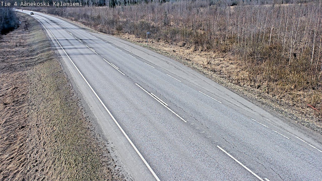 Weather Camera Image Väg 4  Äänekoski, Kalaniemi, Äänekoski, Keski-Suomi