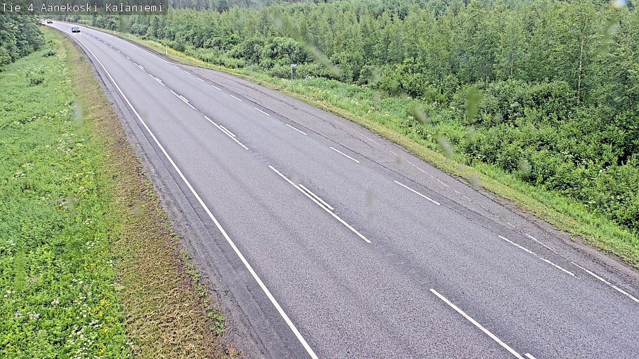 Weather Camera Image Väg 4  Äänekoski, Kalaniemi, Äänekoski, Keski-Suomi