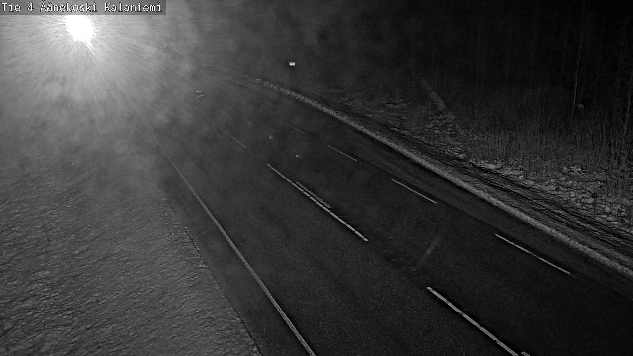 Weather Camera Image Väg 4  Äänekoski, Kalaniemi, Äänekoski, Keski-Suomi