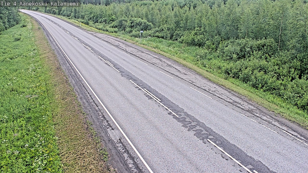 Weather Camera Image Road 4  Äänekoski, Kalaniemi, Äänekoski, Keski-Suomi