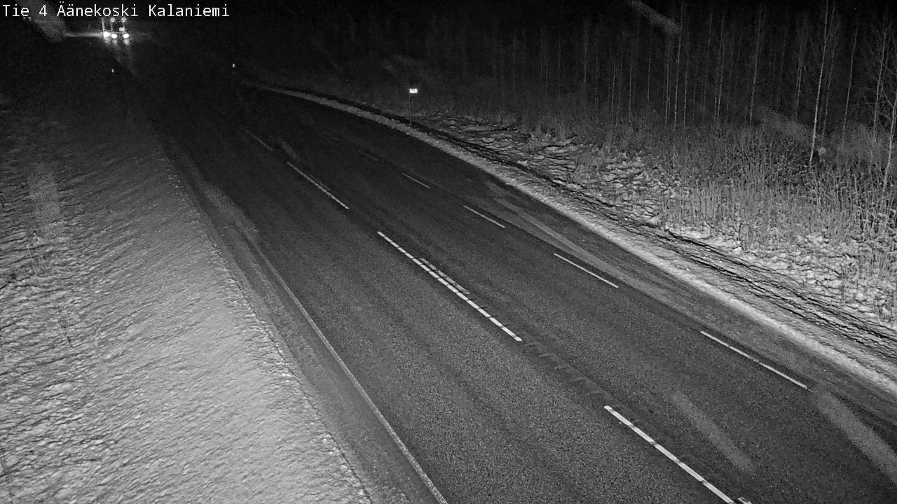 Weather Camera Image Väg 4  Äänekoski, Kalaniemi, Äänekoski, Keski-Suomi