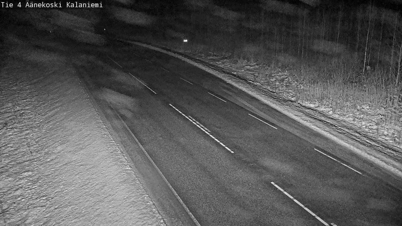 Weather Camera Image Väg 4  Äänekoski, Kalaniemi, Äänekoski, Keski-Suomi