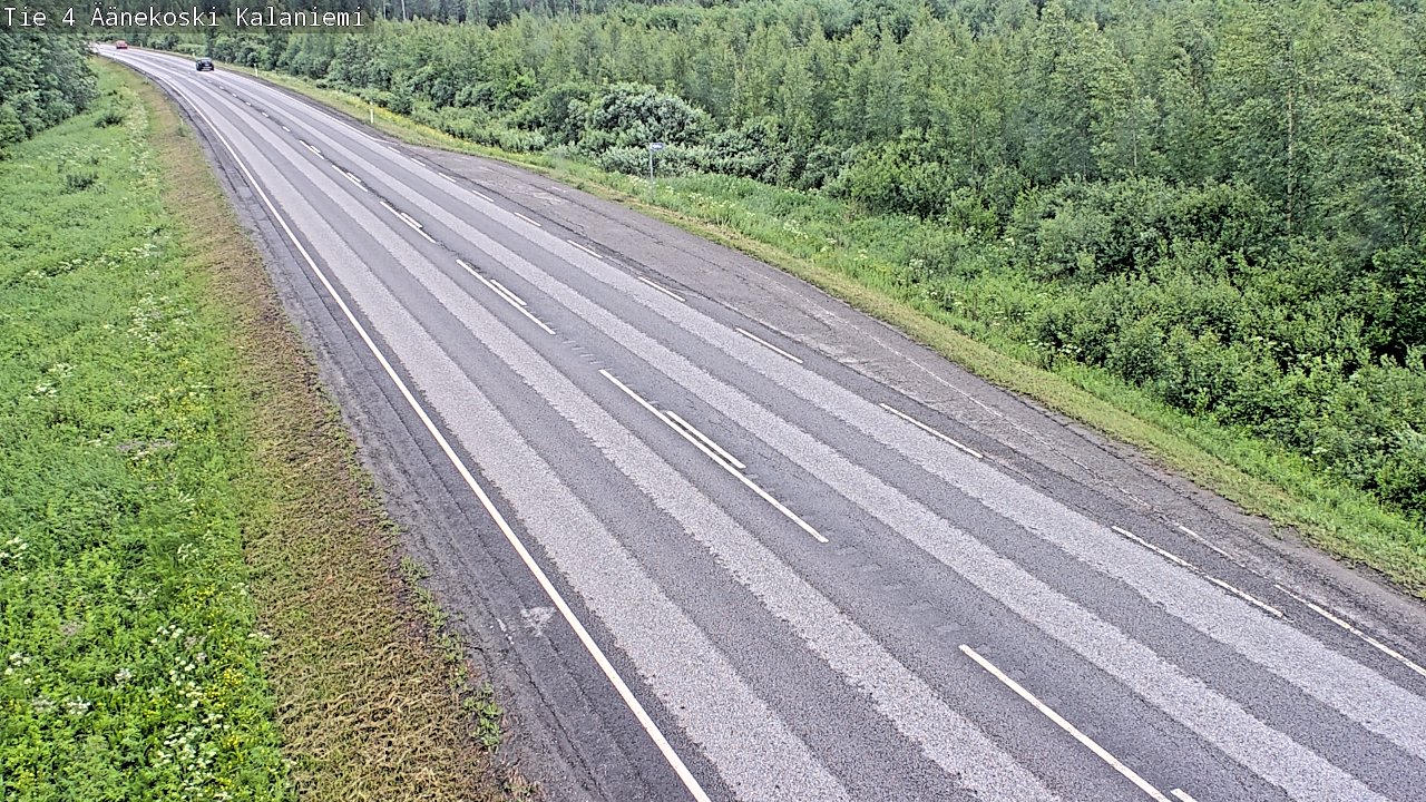 Weather Camera Image Väg 4  Äänekoski, Kalaniemi, Äänekoski, Keski-Suomi