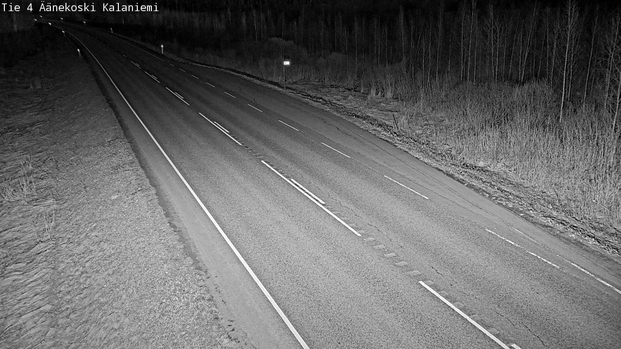 Weather Camera Image Väg 4  Äänekoski, Kalaniemi, Äänekoski, Keski-Suomi