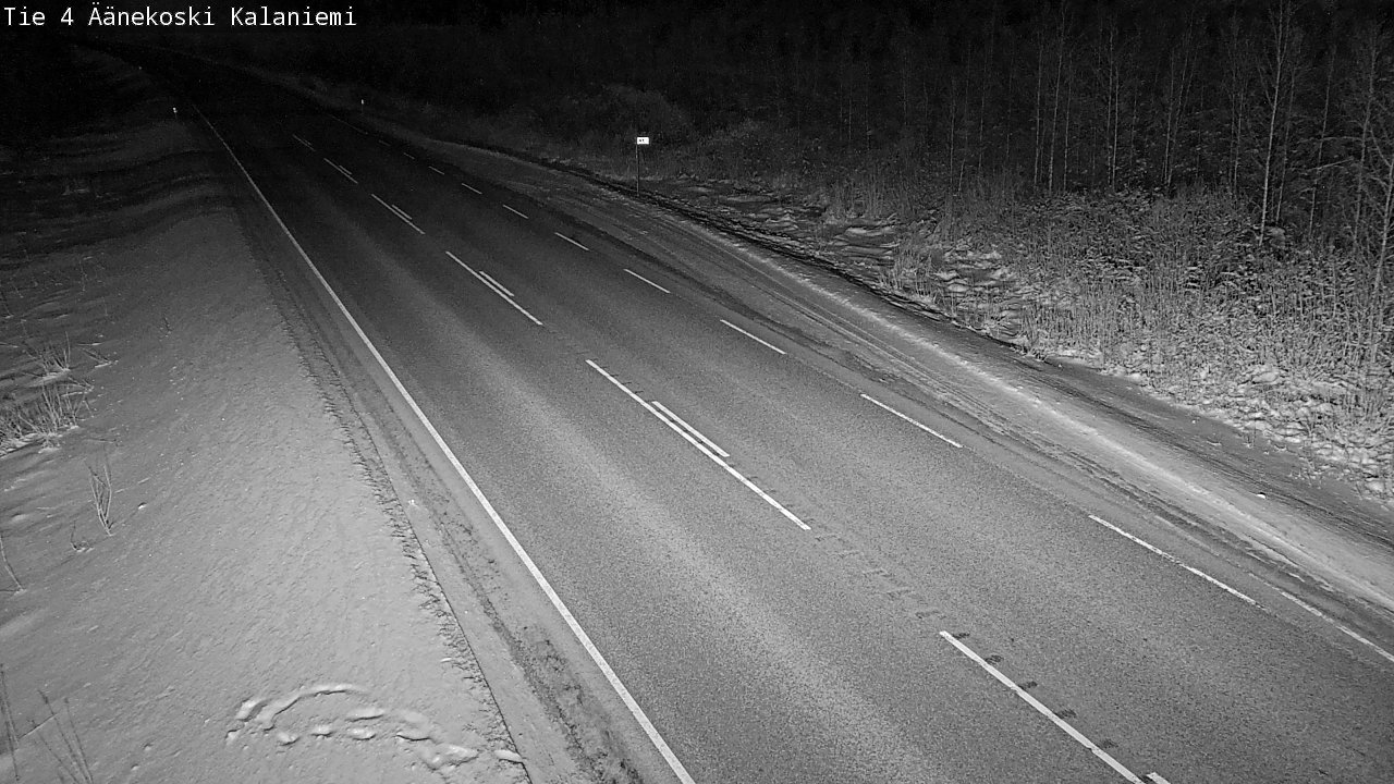 Weather Camera Image Väg 4  Äänekoski, Kalaniemi, Äänekoski, Keski-Suomi