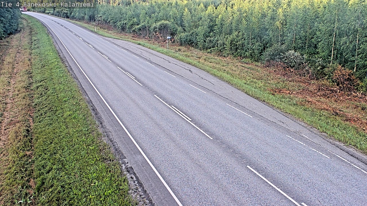 Weather Camera Image Road 4  Äänekoski, Kalaniemi, Äänekoski, Keski-Suomi