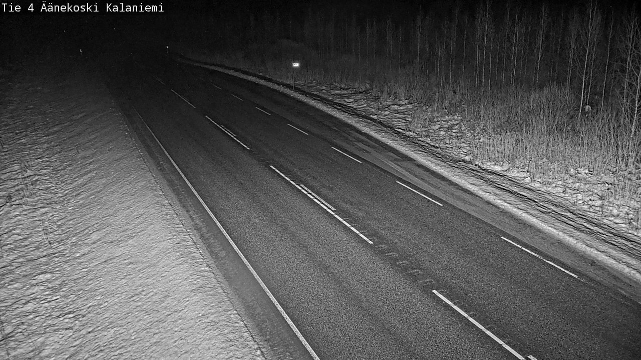 Weather Camera Image Väg 4  Äänekoski, Kalaniemi, Äänekoski, Keski-Suomi