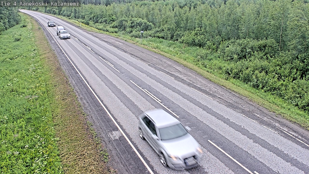 Weather Camera Image Väg 4  Äänekoski, Kalaniemi, Äänekoski, Keski-Suomi