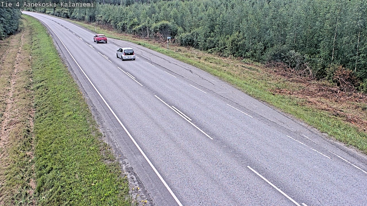 Weather Camera Image Väg 4  Äänekoski, Kalaniemi, Äänekoski, Keski-Suomi