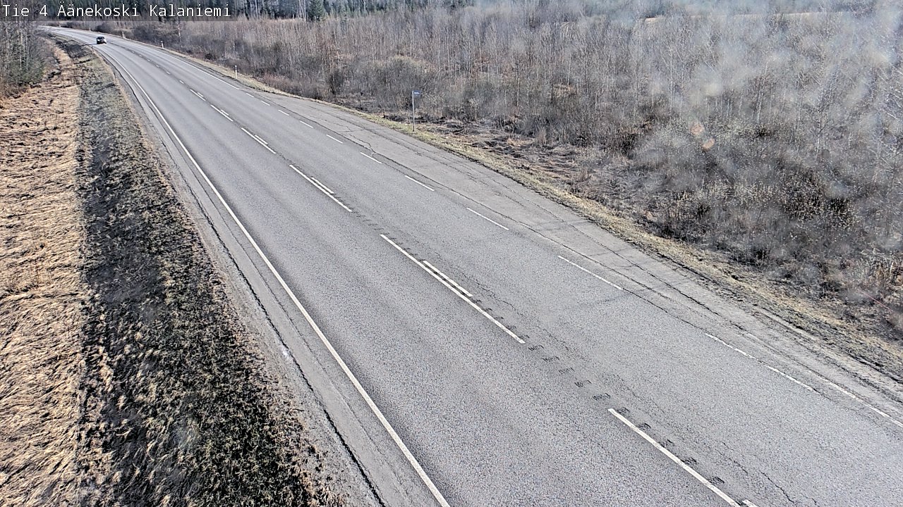 Weather Camera Image Väg 4  Äänekoski, Kalaniemi, Äänekoski, Keski-Suomi