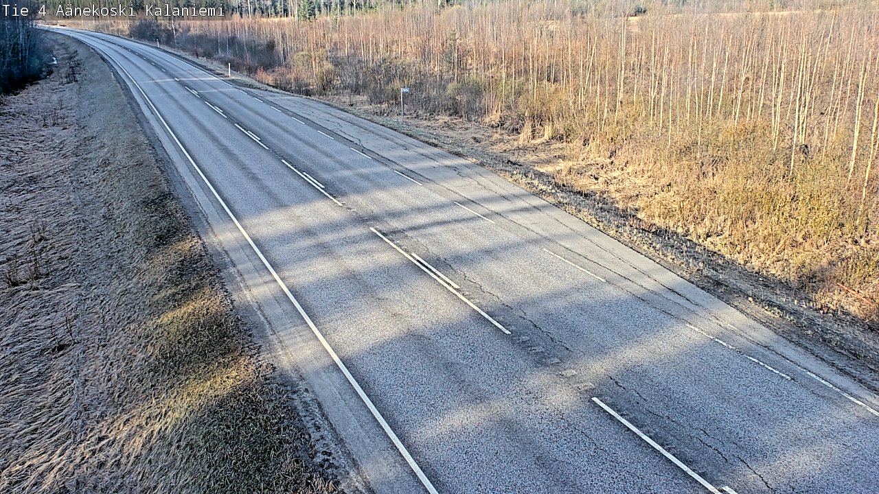 Weather Camera Image Väg 4  Äänekoski, Kalaniemi, Äänekoski, Keski-Suomi