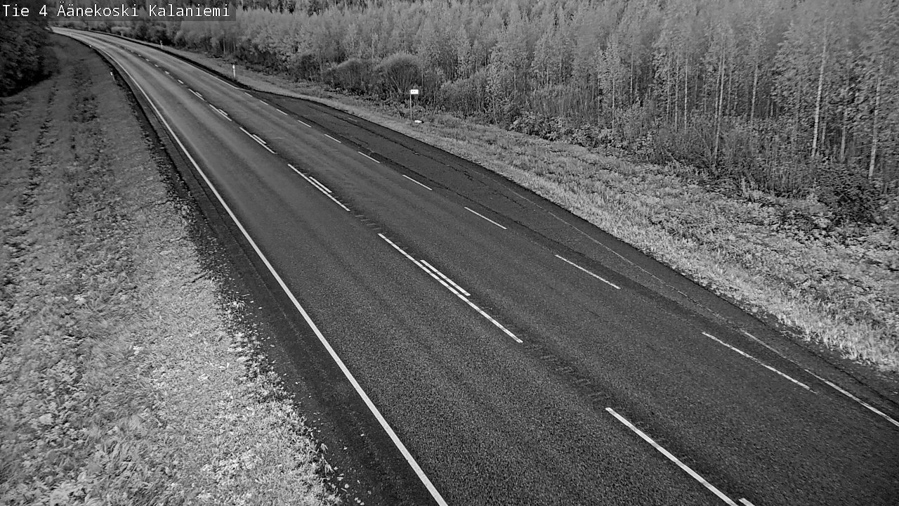Weather Camera Image Road 4  Äänekoski, Kalaniemi, Äänekoski, Keski-Suomi