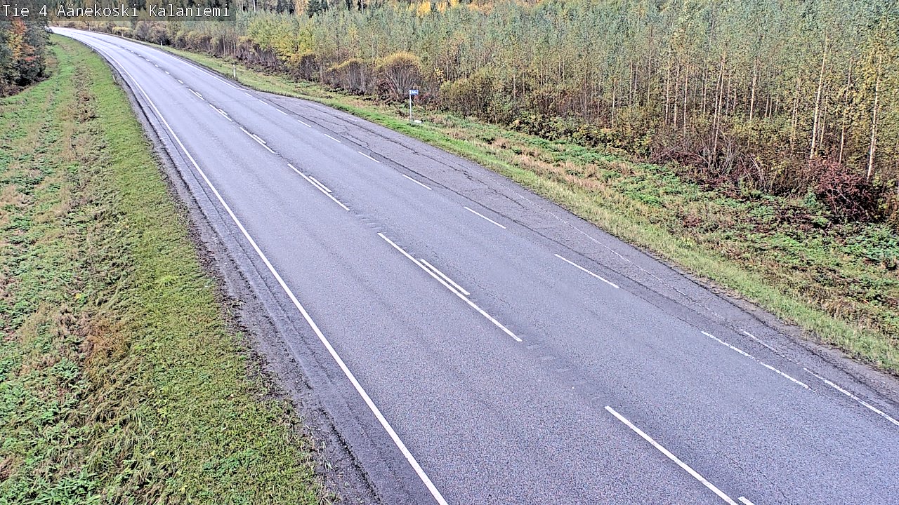 Weather Camera Image Road 4  Äänekoski, Kalaniemi, Äänekoski, Keski-Suomi