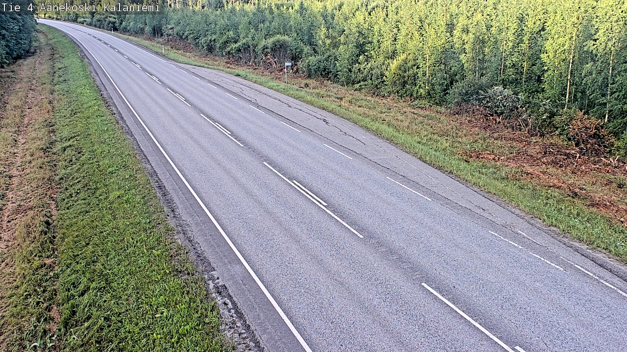 Weather Camera Image Road 4  Äänekoski, Kalaniemi, Äänekoski, Keski-Suomi