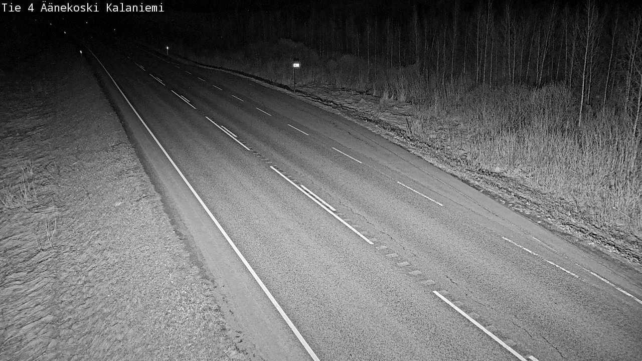 Weather Camera Image Väg 4  Äänekoski, Kalaniemi, Äänekoski, Keski-Suomi